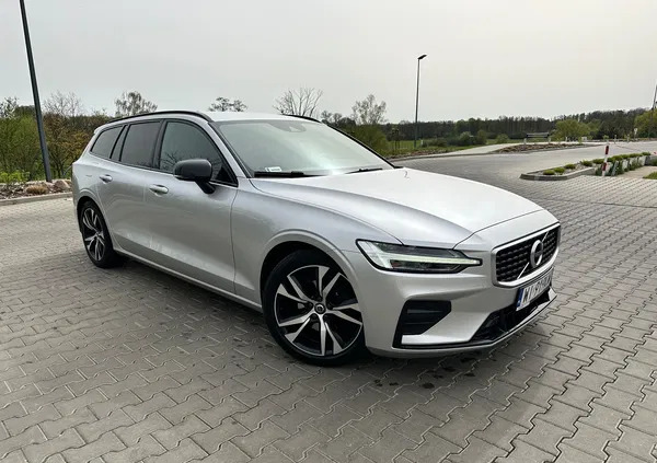 Volvo V60 cena 125800 przebieg: 98350, rok produkcji 2019 z Kalisz małe 92